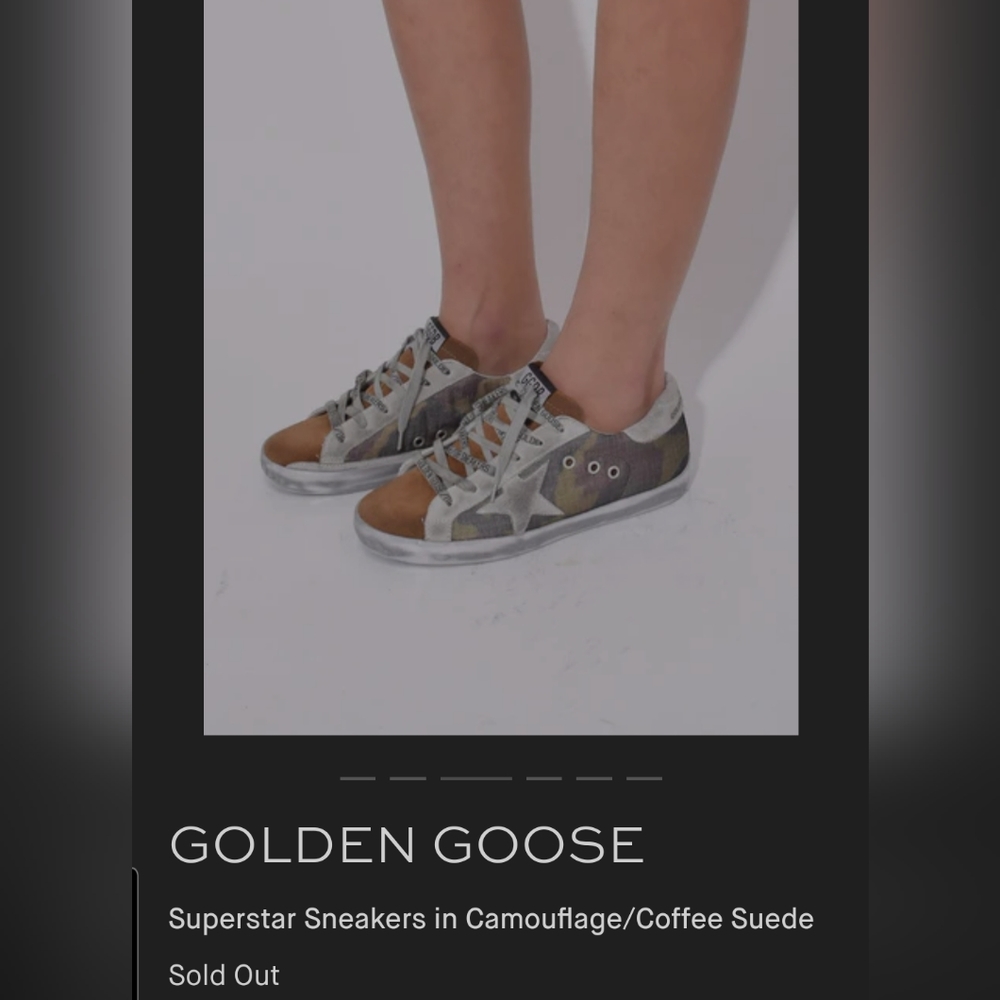 Golden Goose Camo sneakers